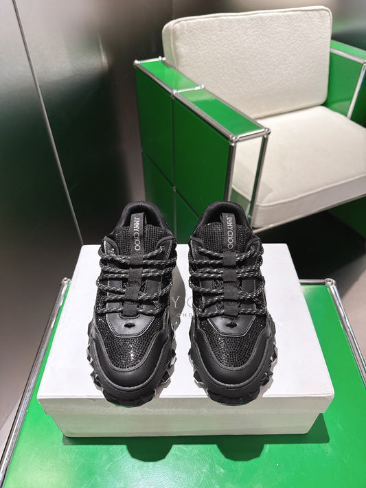 Jimmy Choo Diamond X II /M Series Dad Sneakers – 2025 Spring/Summer Collection