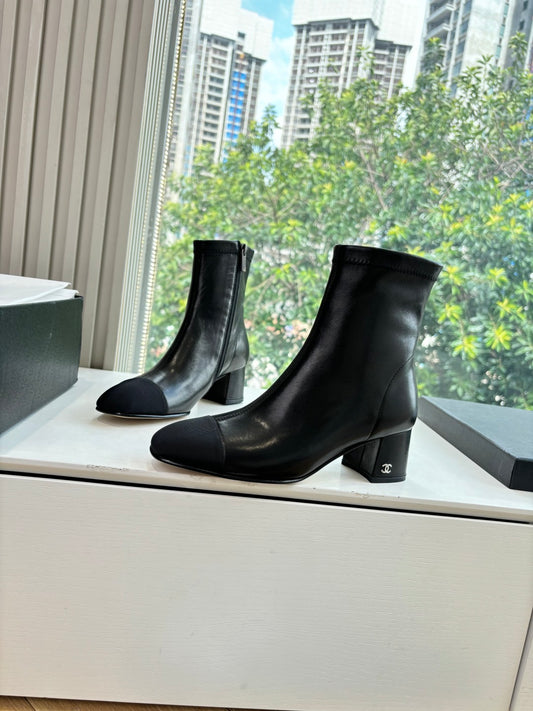 Chanel Suede Chelsea Knight Boots – Autumn/Winter Collection