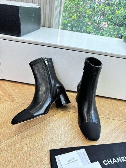 Chanel Suede Chelsea Knight Boots – Autumn/Winter Collection