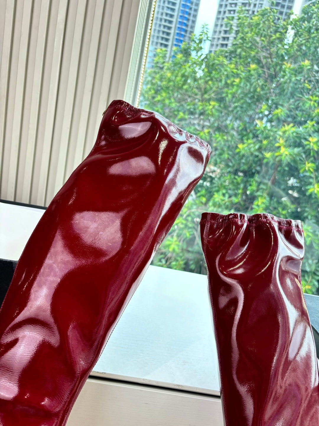 Chanel Patent Leather Combat Boots – Autumn/Winter Collection
