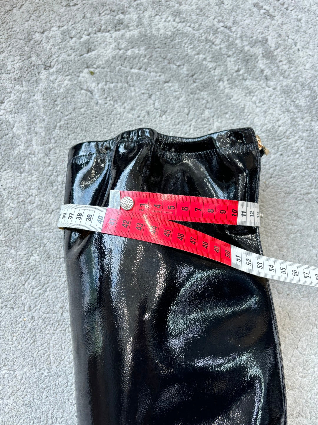 Chanel Patent Leather Combat Boots – Autumn/Winter Collection