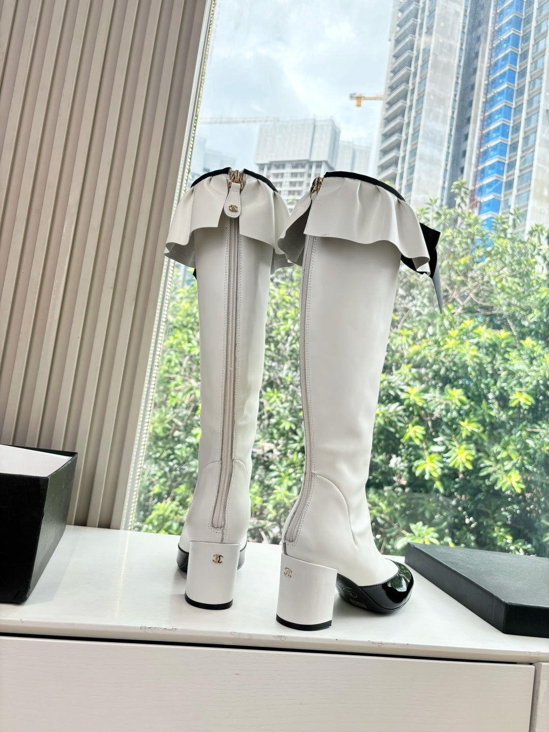 Chanel Sheepskin Knight Boots – Autumn/Winter Collection