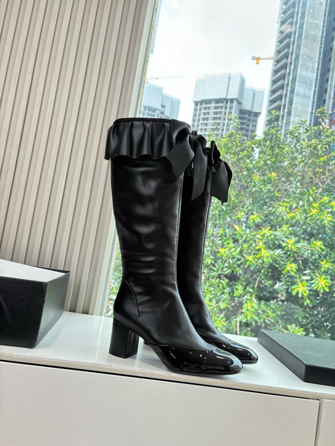 Chanel Sheepskin Knight Boots – Autumn/Winter Collection