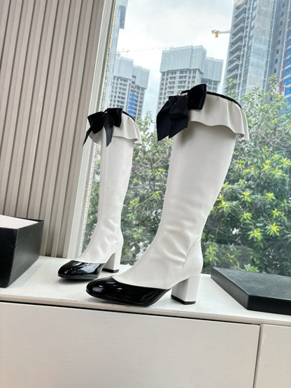 Chanel Sheepskin Knight Boots – Autumn/Winter Collection