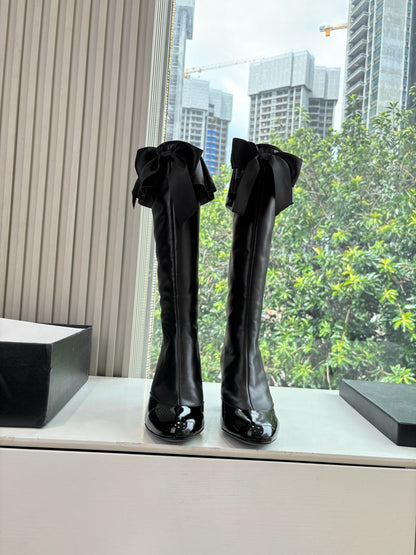 Chanel Sheepskin Knight Boots – Autumn/Winter Collection