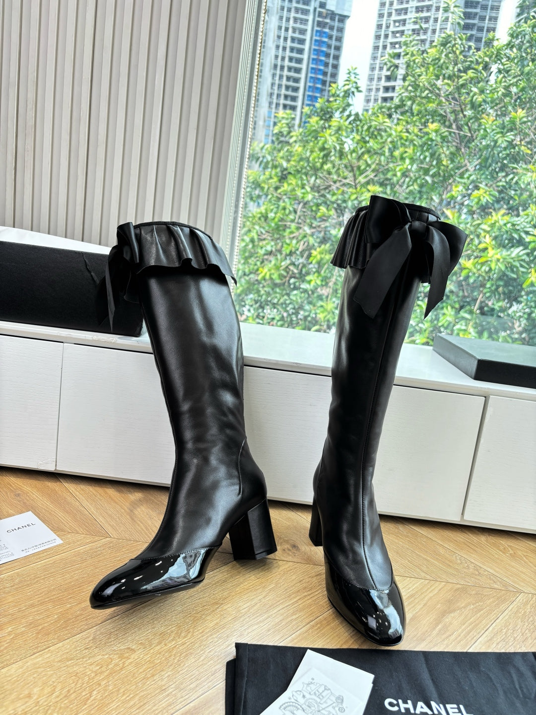 Chanel Sheepskin Knight Boots – Autumn/Winter Collection
