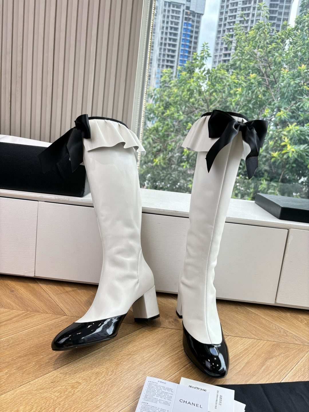 Chanel Sheepskin Knight Boots – Autumn/Winter Collection