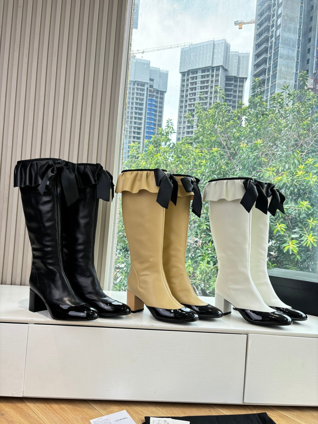 Chanel Sheepskin Knight Boots – Autumn/Winter Collection