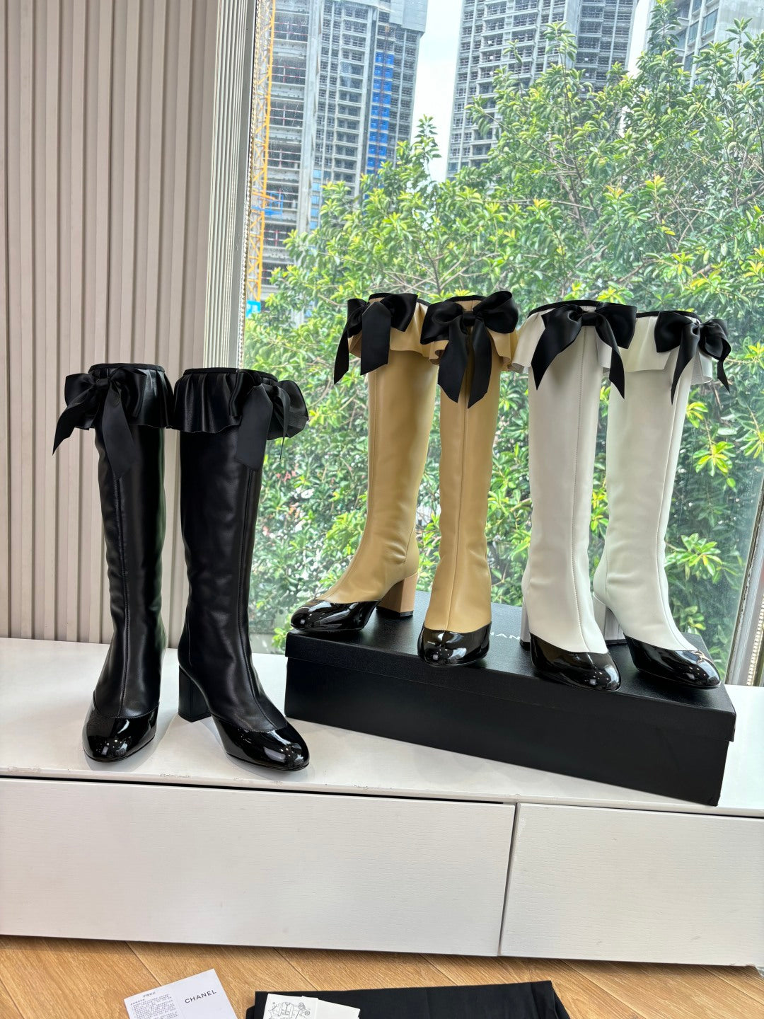 Chanel Sheepskin Knight Boots – Autumn/Winter Collection