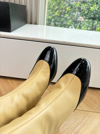 Chanel Sheepskin Knight Boots – Autumn/Winter Collection
