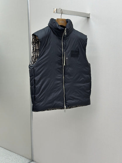 Fendi Reversible Down Puffer Vest – Stefano Pilati Series