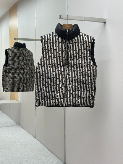 Fendi Reversible Down Puffer Vest – Stefano Pilati Series