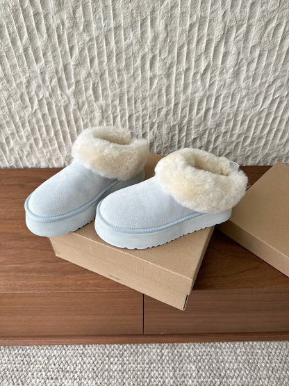 UGG Sheepskin Fur-Lined Slippers – Autumn/Winter Collection