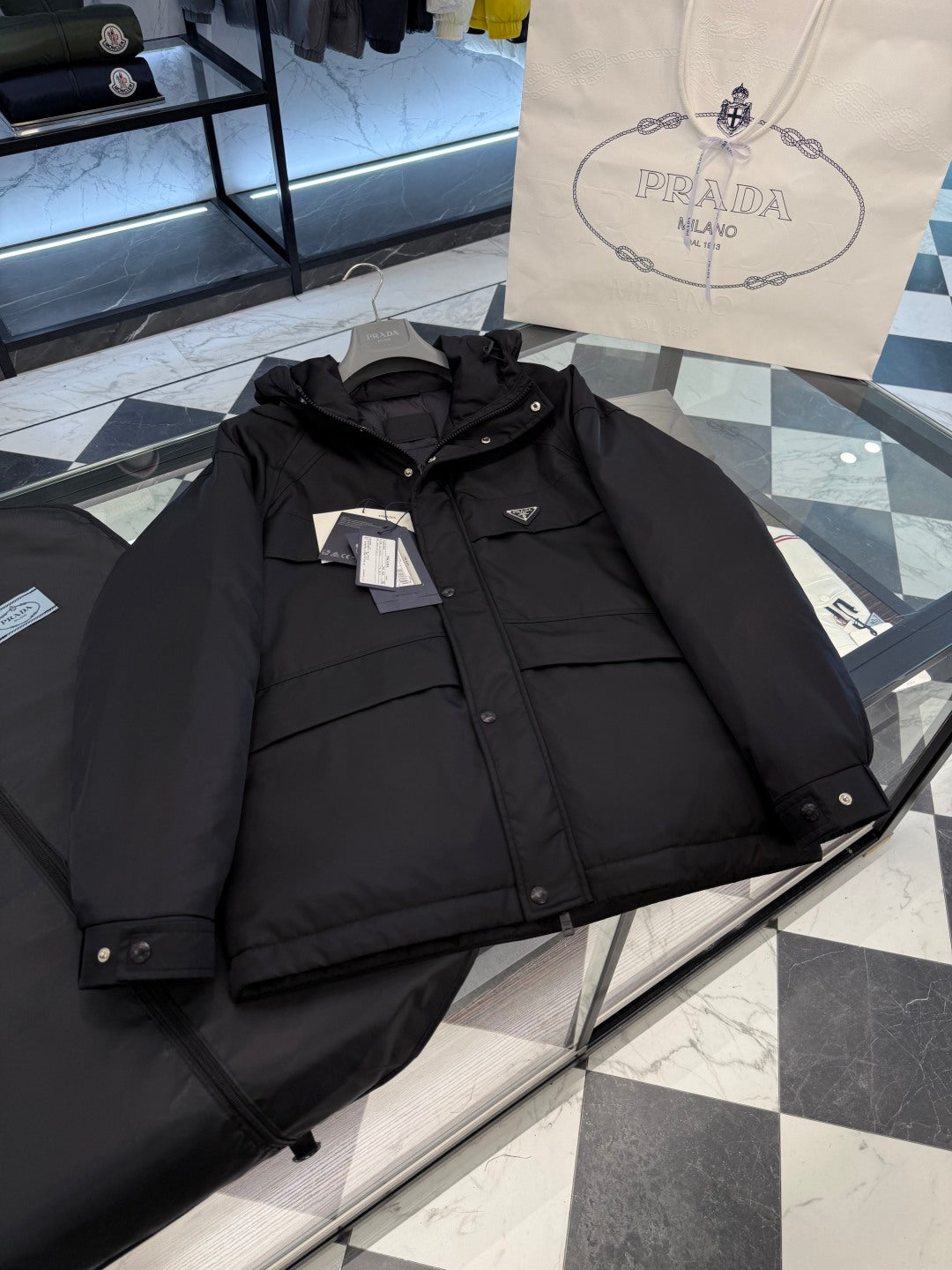 Prada Re-Nylon Classic Down Jacket