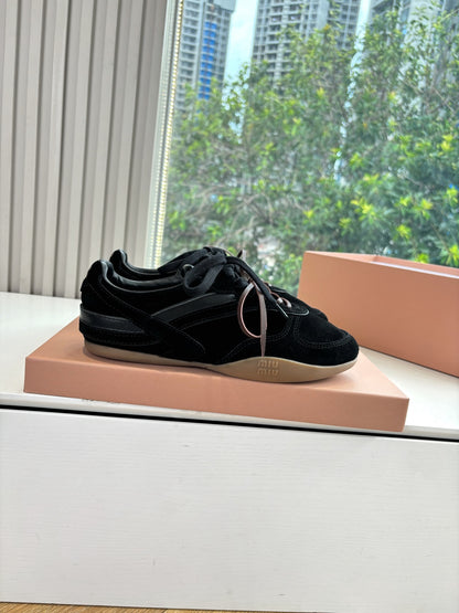 Miu Miu x New Balance 530 Suede Sneakers