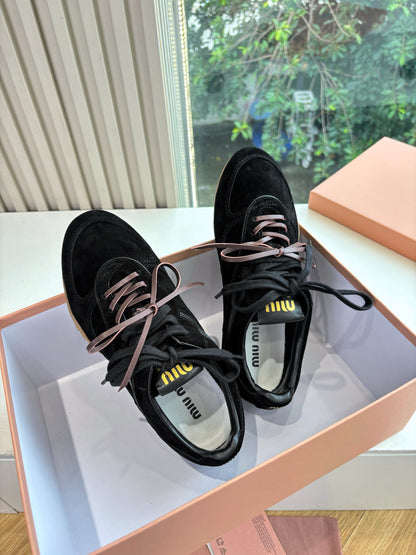 Miu Miu x New Balance 530 Suede Sneakers