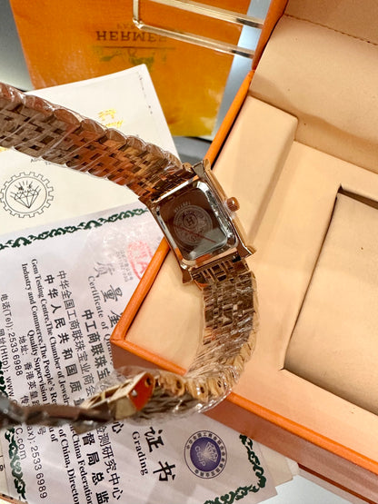 Hermès Small Square Luxury Watch