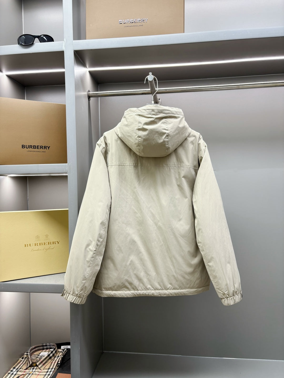 Zegna Letter Print Down Jacket