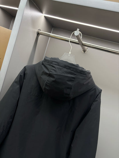 Zegna Letter Print Down Jacket