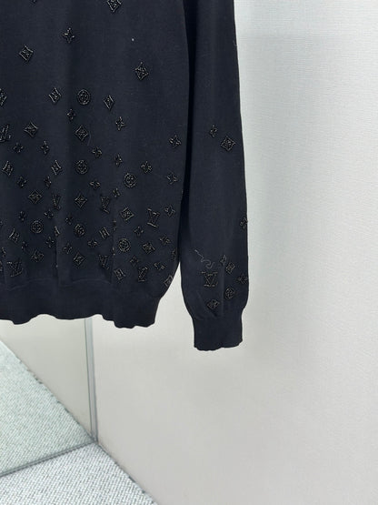 Louis Vuitton Gradient Beaded Crewneck Sweater – 25FW