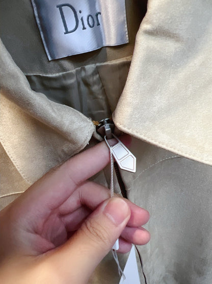 Dior Classic Men's Suede Bomber Jacket