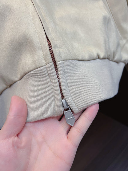 Dior Classic Men's Suede Bomber Jacket