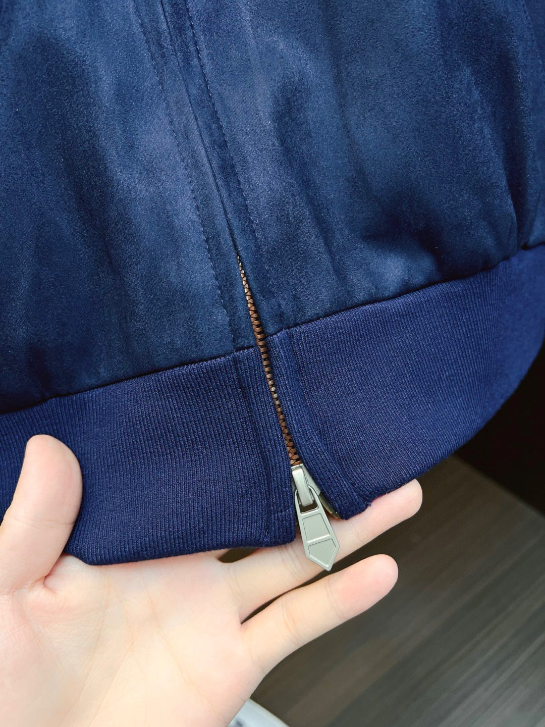 Dior Classic Men's Suede Bomber Jacket