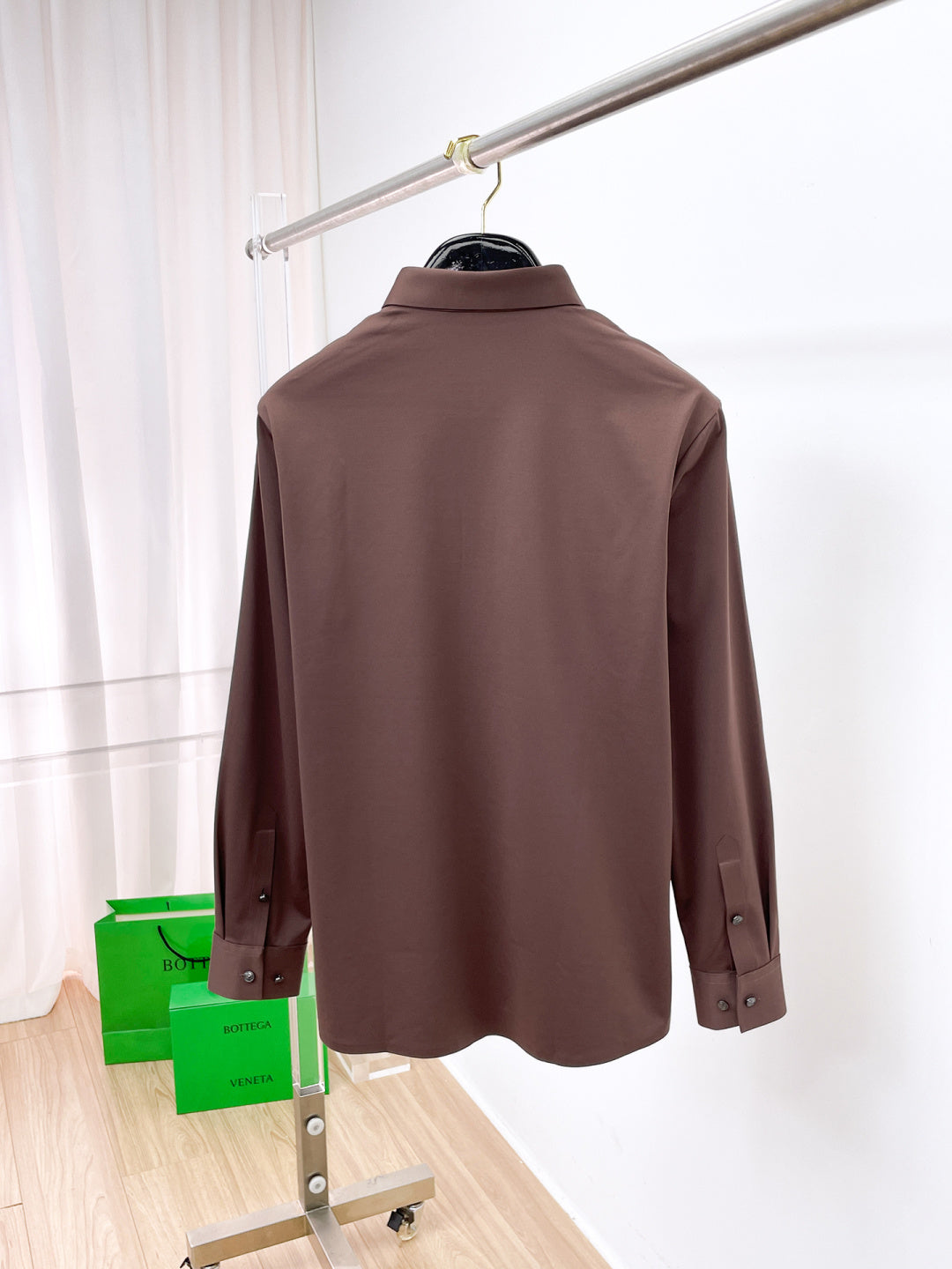 Dior Embroidered Logo Long Sleeve Shirt – 2025SS