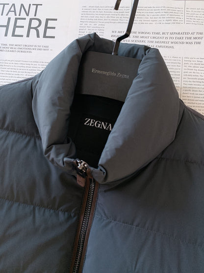 Zegna Spliced Down Puffer Jacket – 2025FW