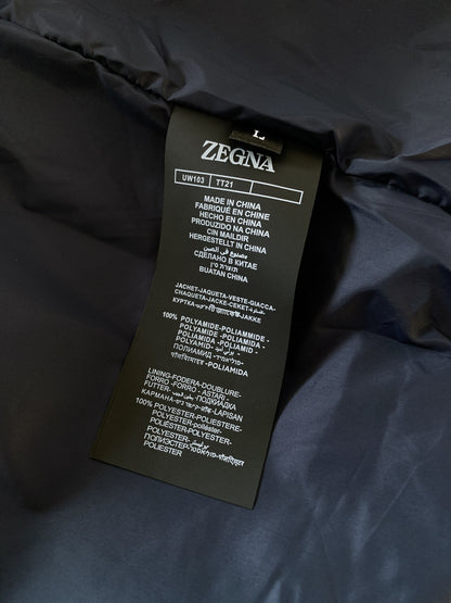 Zegna Spliced Down Puffer Jacket – 2025FW