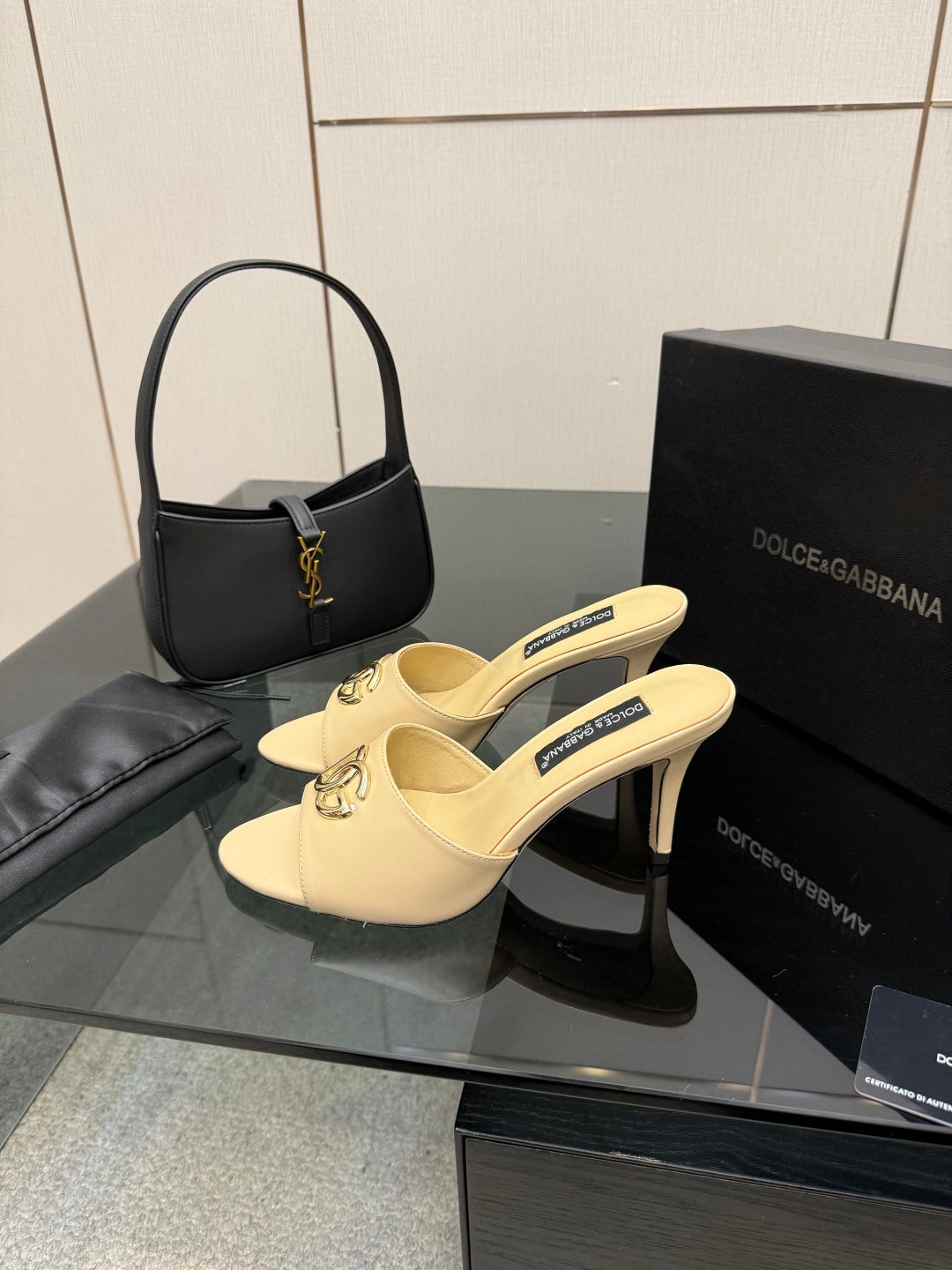 Dolce & Gabbana DG Buckle Heeled Sandals