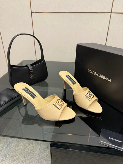 Dolce & Gabbana DG Buckle Heeled Sandals