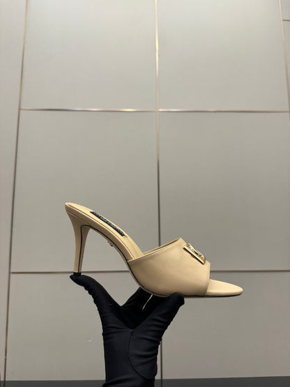Dolce & Gabbana DG Buckle Heeled Sandals