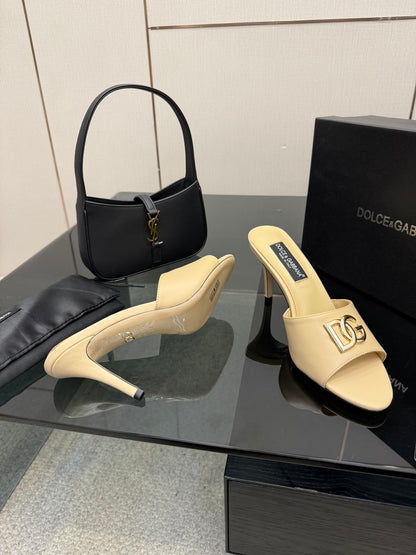 Dolce & Gabbana DG Buckle Heeled Sandals