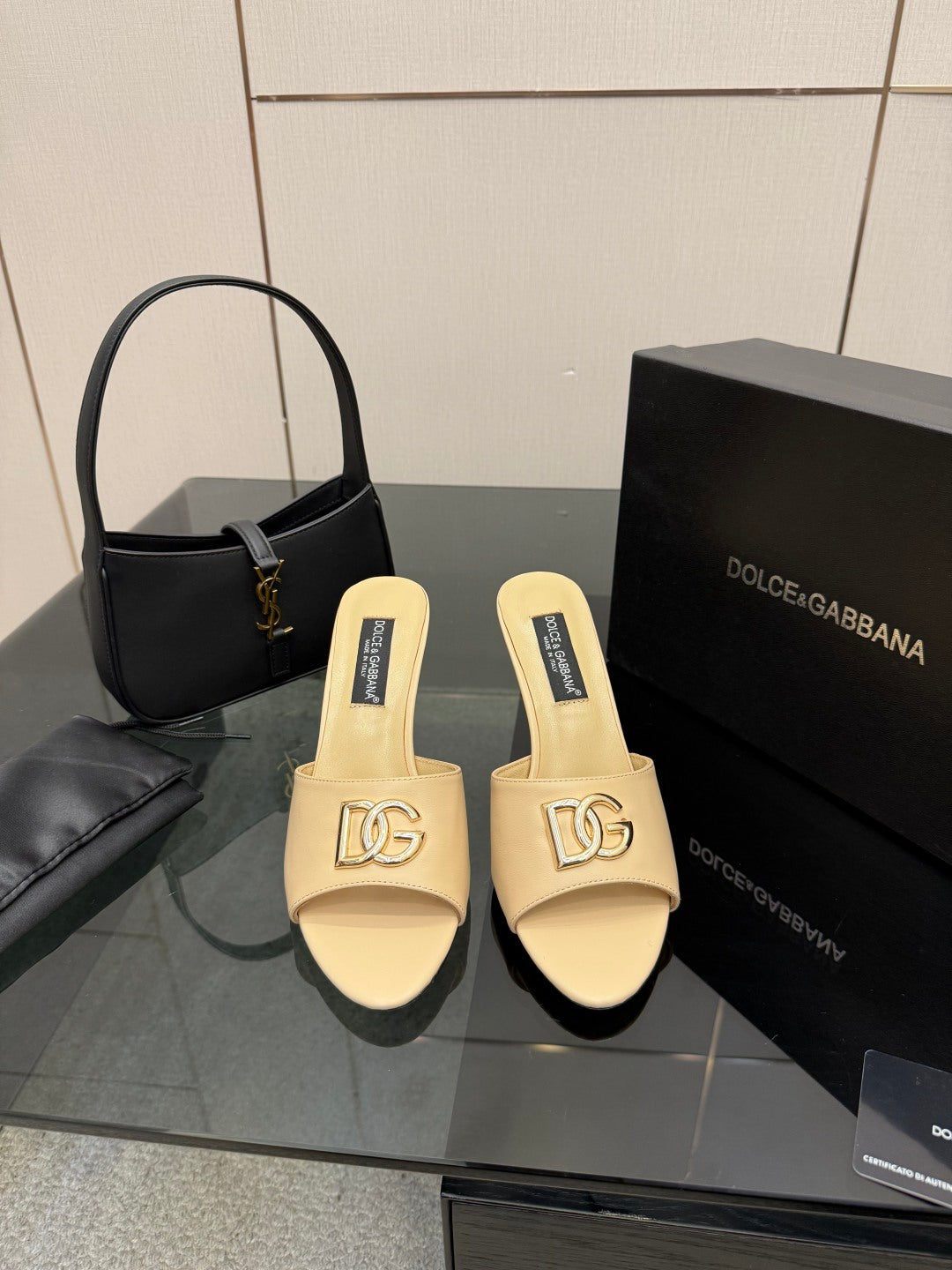Dolce & Gabbana DG Buckle Heeled Sandals
