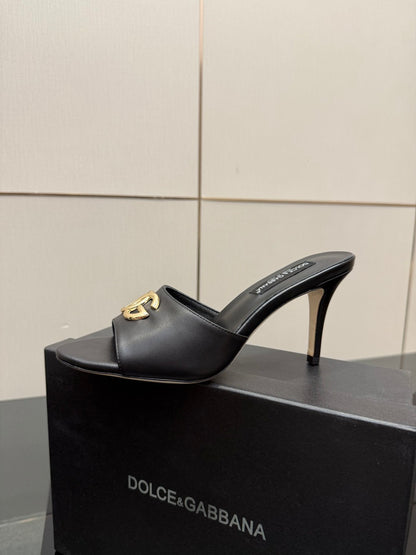 Dolce & Gabbana DG Buckle Heeled Sandals