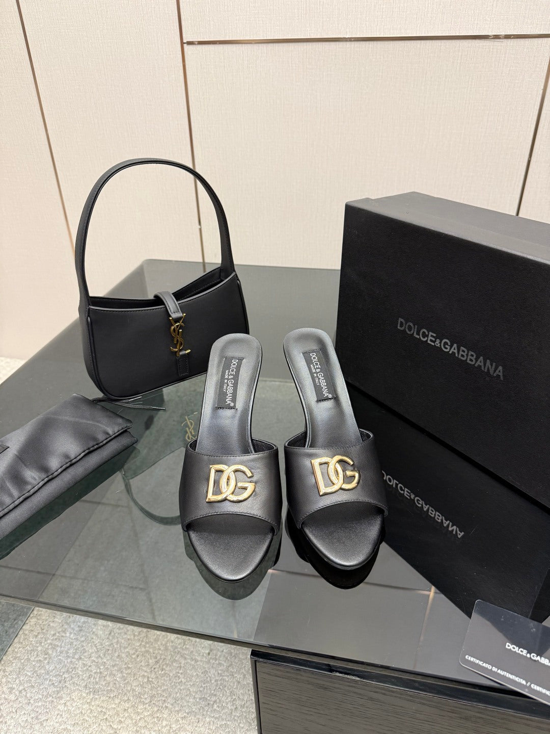 Dolce & Gabbana DG Buckle Heeled Sandals