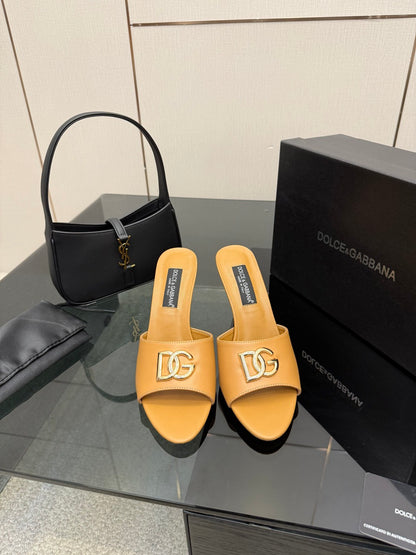 Dolce & Gabbana DG Buckle Heeled Sandals