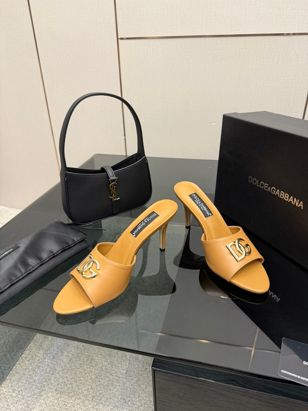 Dolce & Gabbana DG Buckle Heeled Sandals