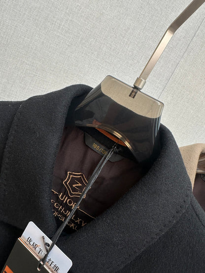 Zegna Italian Luxury Wool Coat