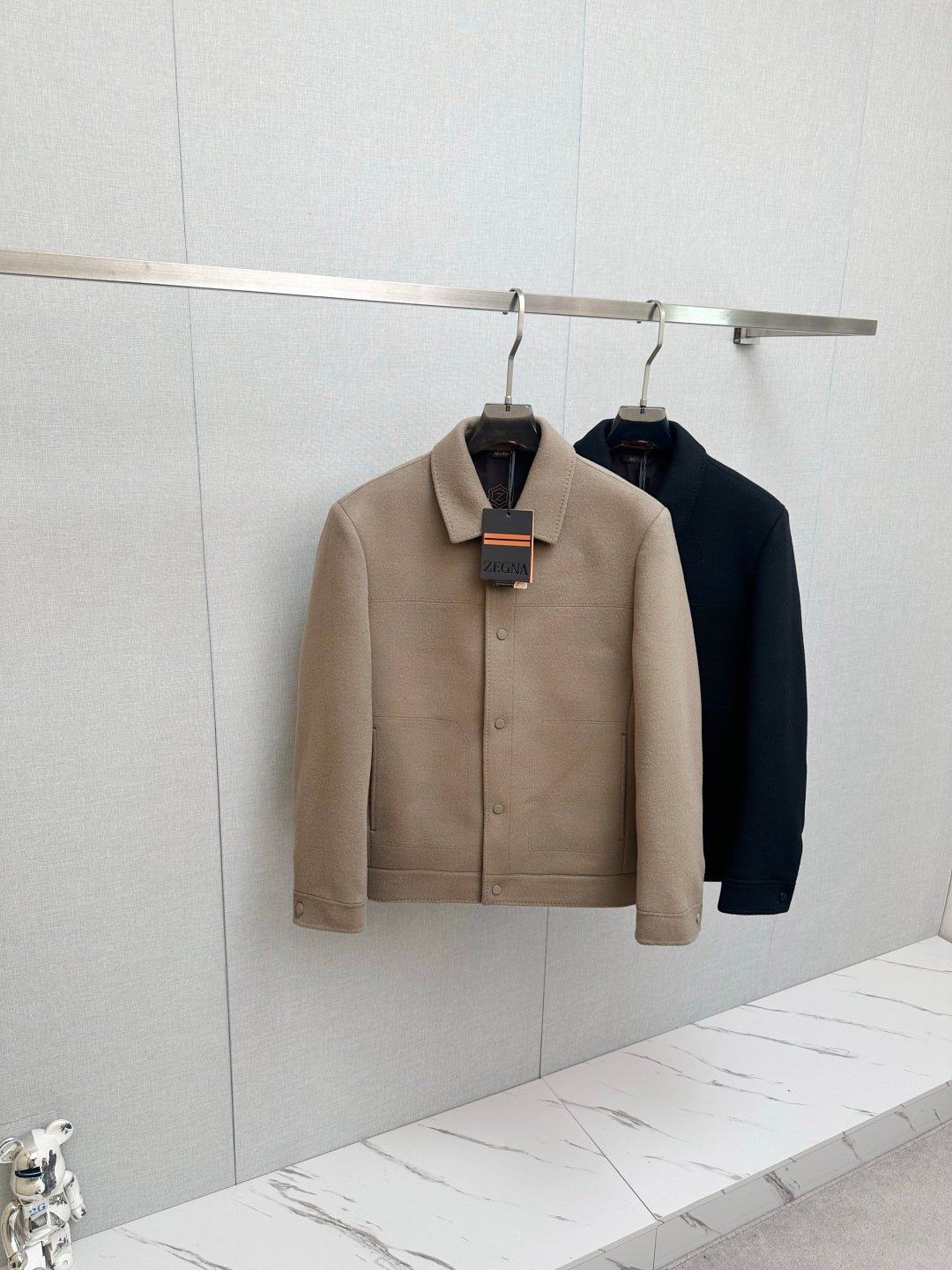 Zegna Italian Luxury Wool Coat
