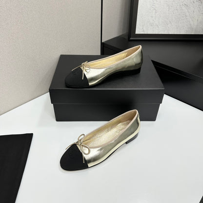 Chanel Classic Two-Tone Slingback Shoes