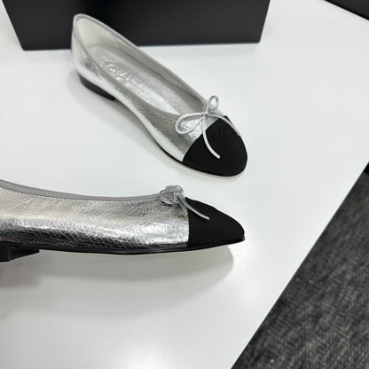 Chanel Classic Two-Tone Slingback Shoes
