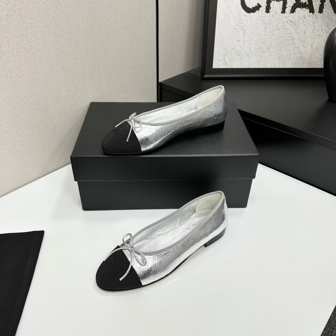 Chanel Classic Two-Tone Slingback Shoes