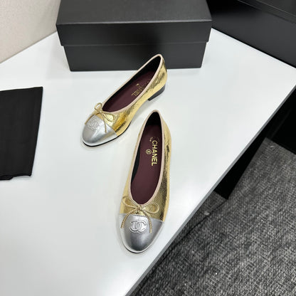 Chanel Classic Two-Tone Slingback Shoes