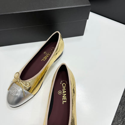 Chanel Classic Two-Tone Slingback Shoes