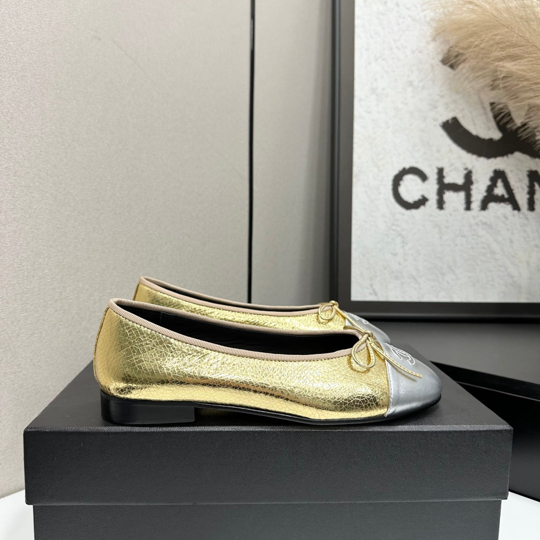 Chanel Classic Two-Tone Slingback Shoes