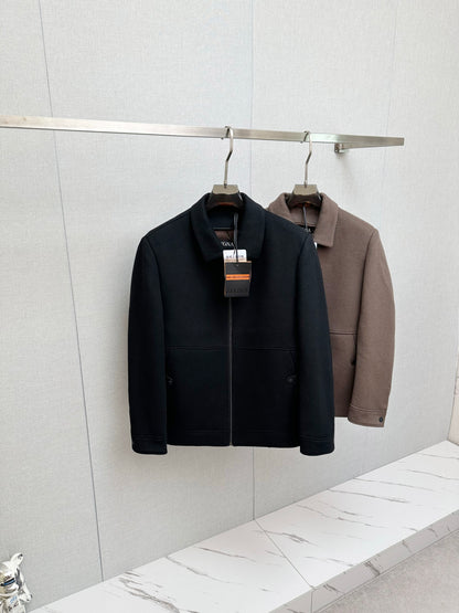 Zegna Merino Wool Detachable Liner Jacket