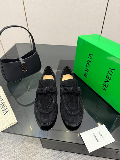 Bottega Veneta Astaire Suede Loafers