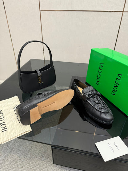 Bottega Veneta Astaire Suede Loafers